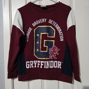 Wizarding World Harry Potter Gryffindor Maroon Sweater XS